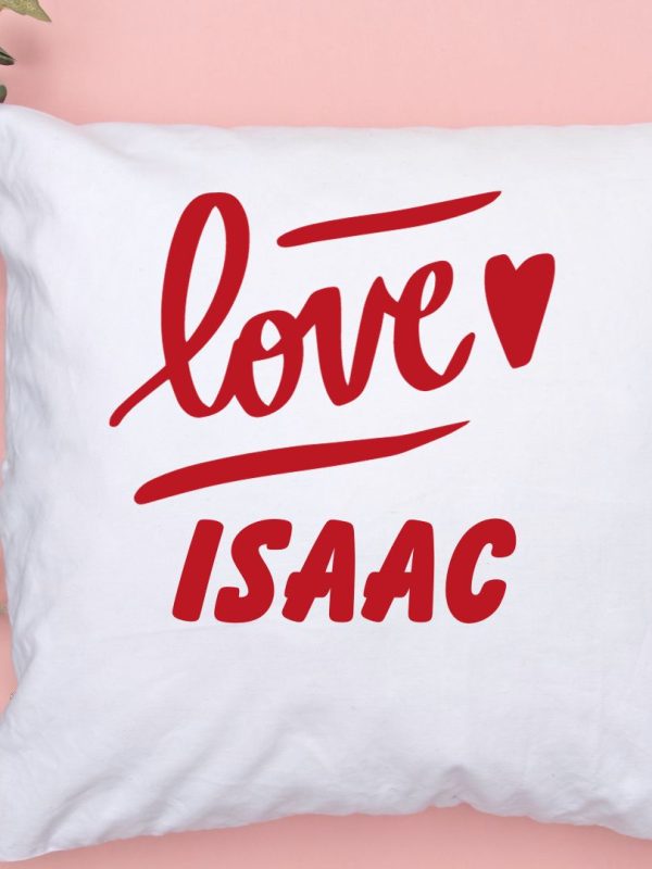 coussin homme personnalisé love