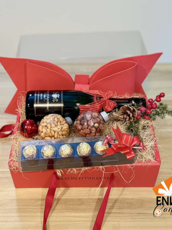 Box à noeud festive