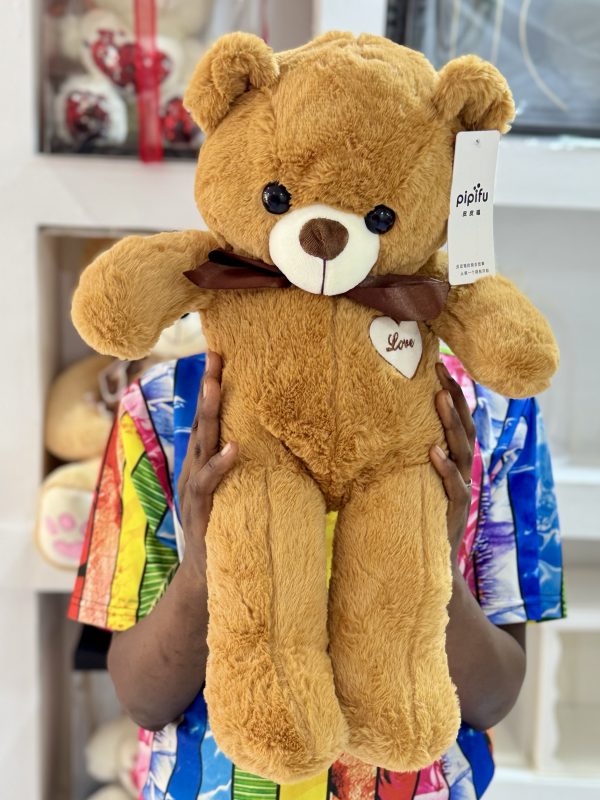 Peluche marron 70 cm