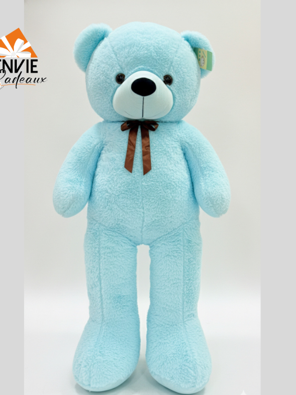 Peluche bleu 1m4