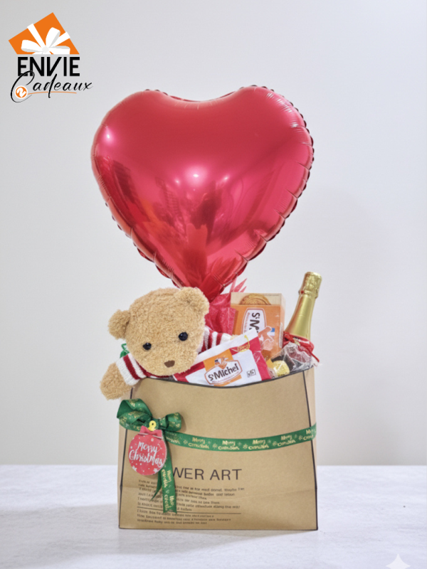 Panier love attention Noël