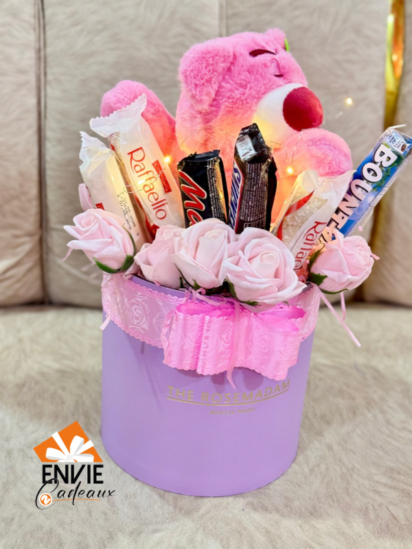 Box la fraise violette