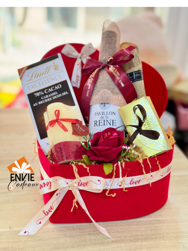 Box en cœur love homme