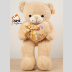 Peluche love marron
