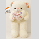 Peluche love beige