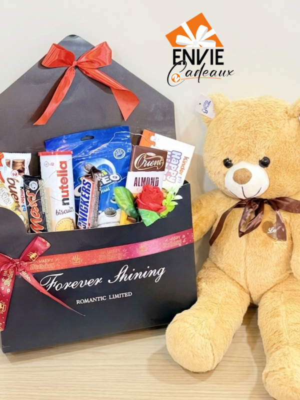 Peluche enveloppée