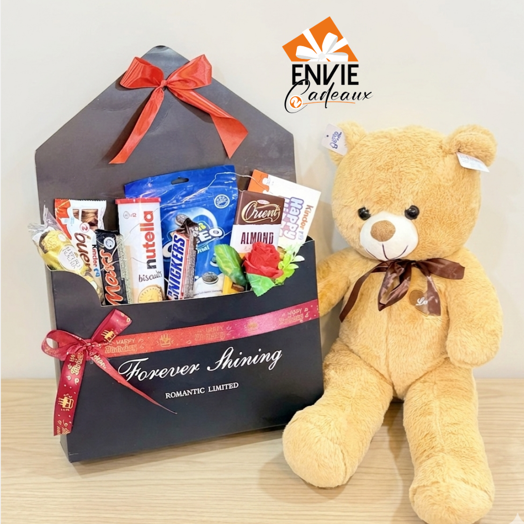 Peluche enveloppée