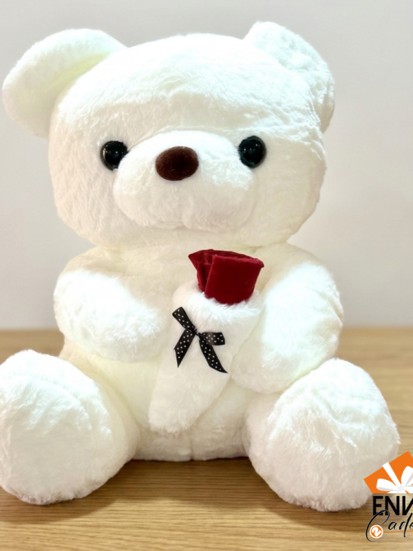 Peluche Lovely blanc