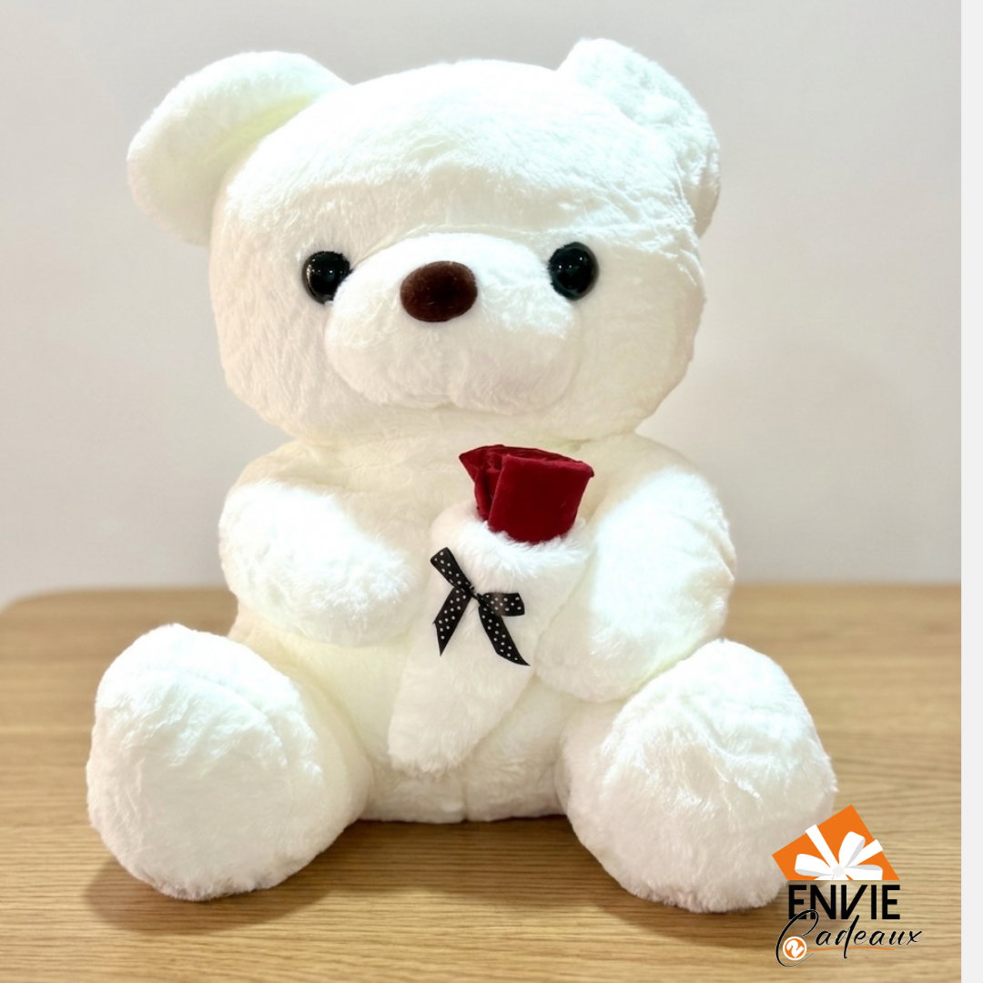 Peluche Lovely blanc