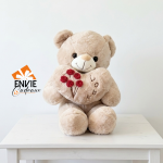Peluche mini love Marron 55cm