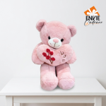 Peluche Mini love rose 55 cm