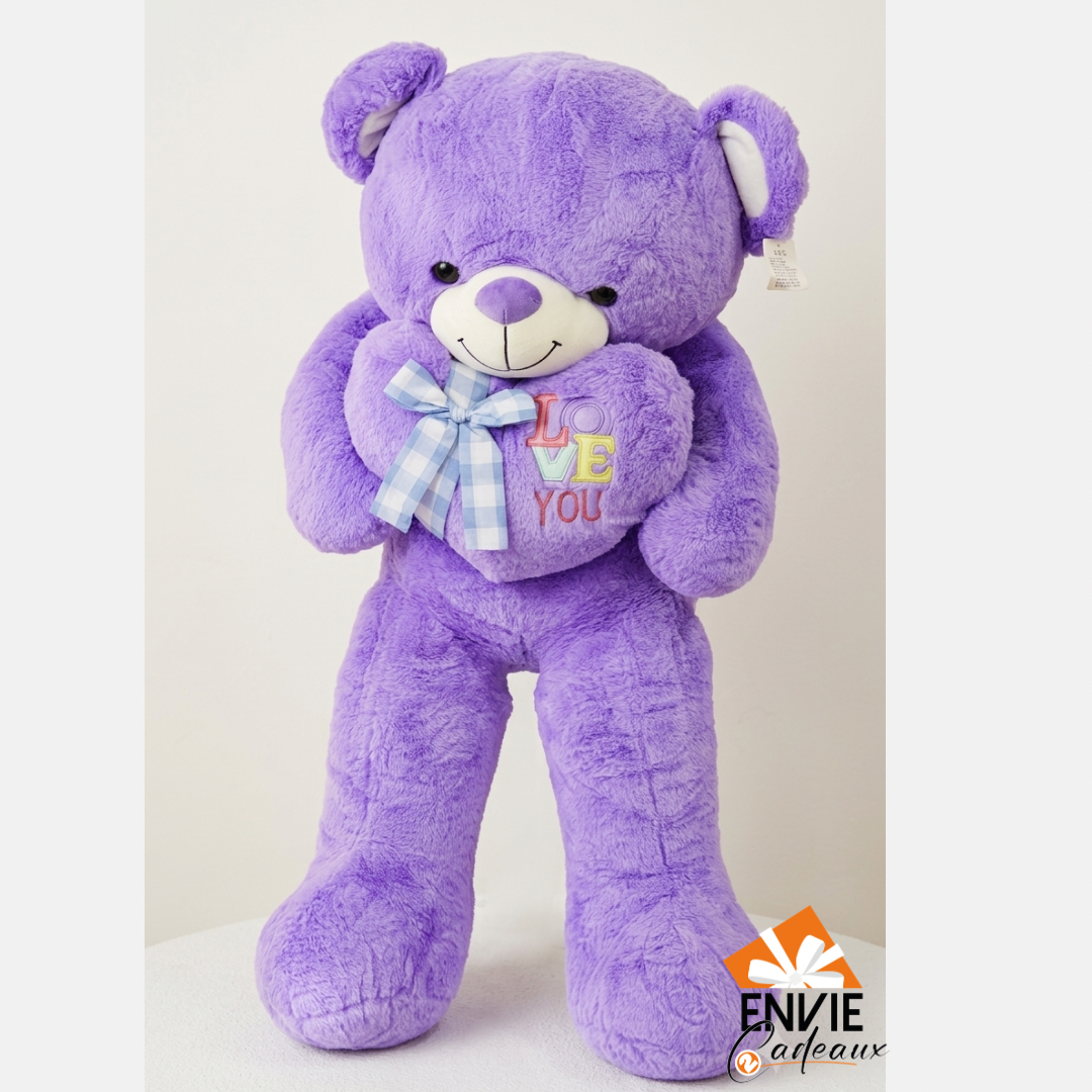 Peluche love violet 1m
