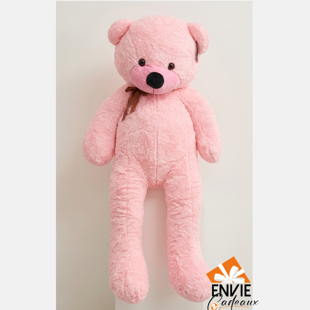 Peluche rose 1m6